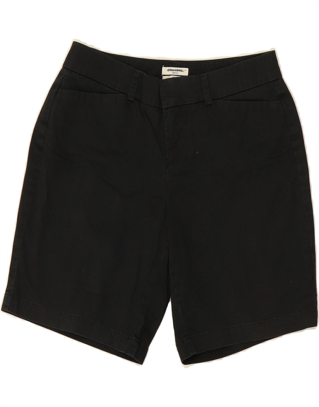 DOCKERS Womens Casual Shorts US 4 Small W28 Black Cotton Vintage Dockers and Second-Hand Dockers from Messina Hembry 