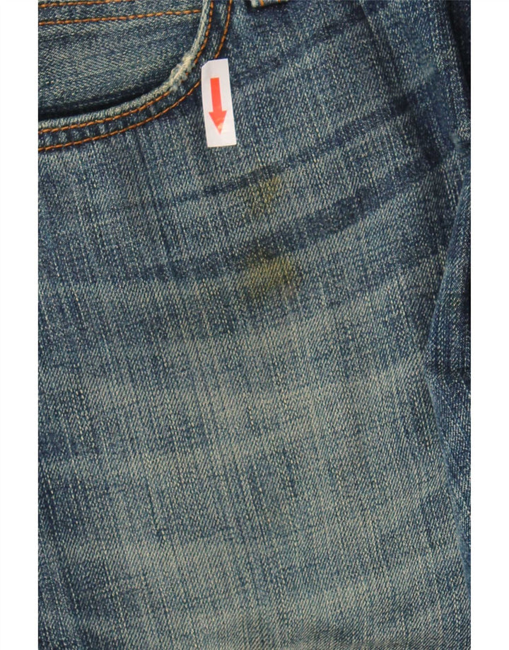 Roy Rogers Straight Jeans til mænd W35 L30 Marineblå bomuld