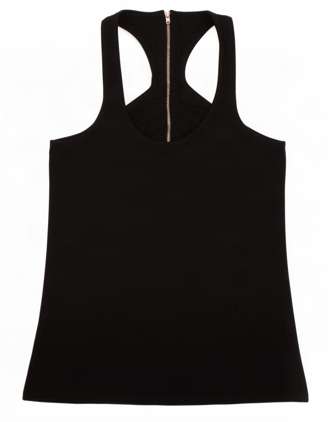 Reiss Damevest Top UK 10 Small Black Viscose