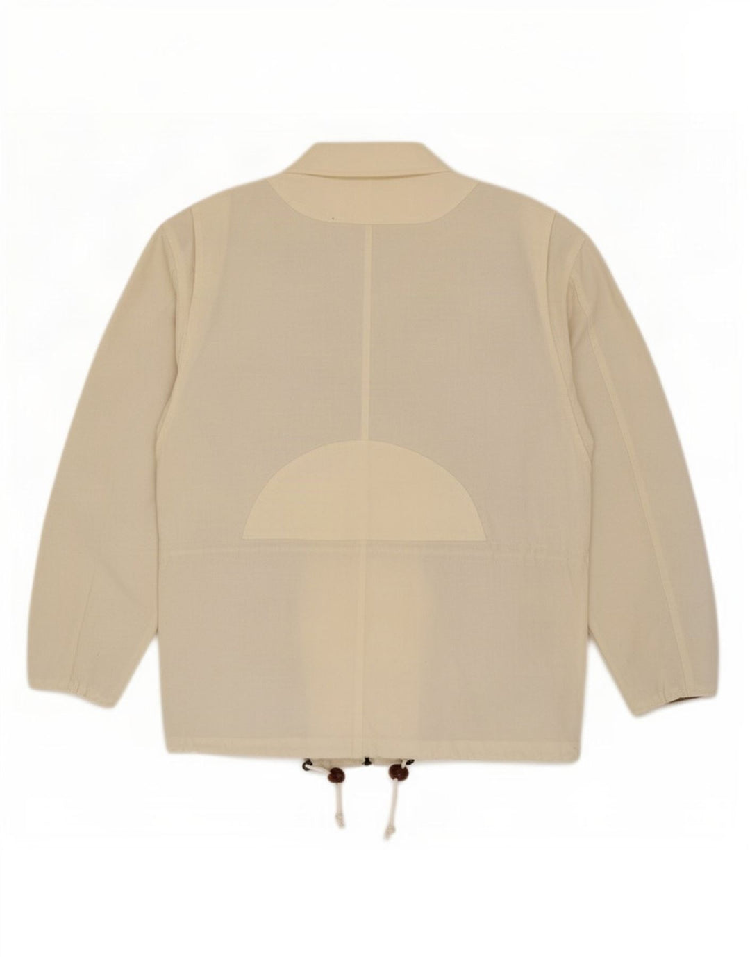 Vintage Herre Utility Jacket IT 50 Large Off White Bomuld