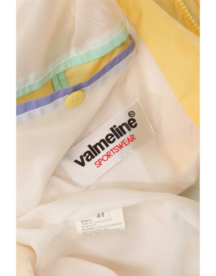 Valmeline Dame Oversized hættejakke EU 44 XL Gul Colourblock