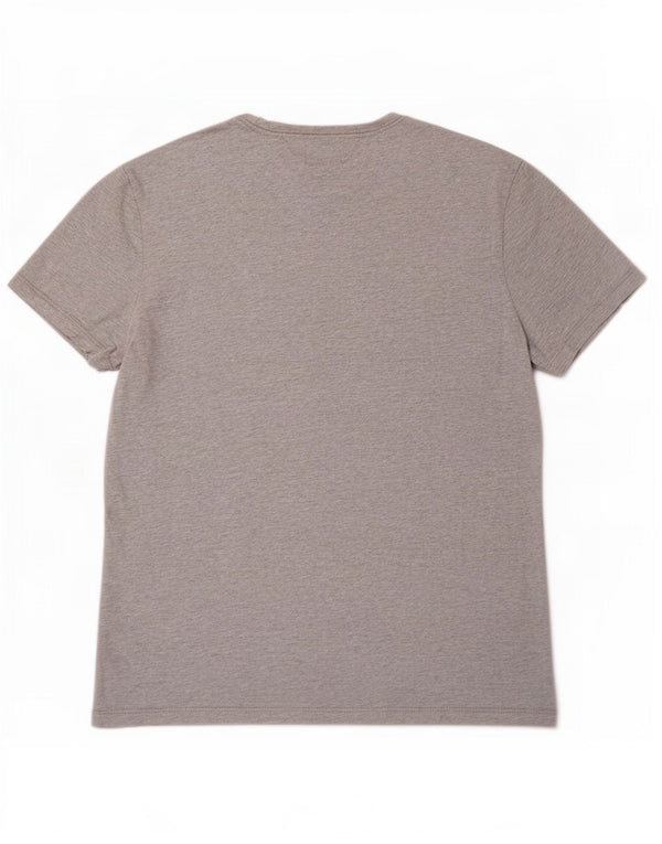 Tommy Hilfiger Herre T-shirt Top mellemgrå bomuld