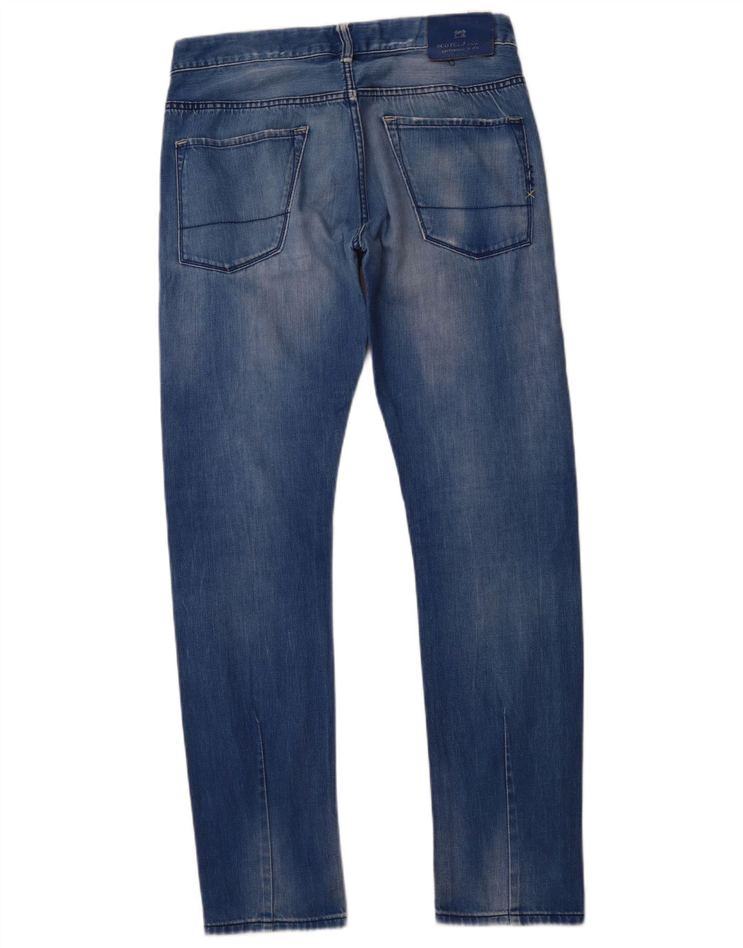 SCOTCH & SODA Slim Jeans til mænd W32 L34 Blå bomuld