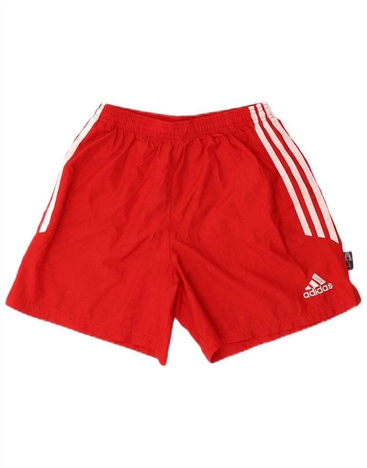 Adidas Boys Climalite Sportshorts 15-16 år Rød polyester