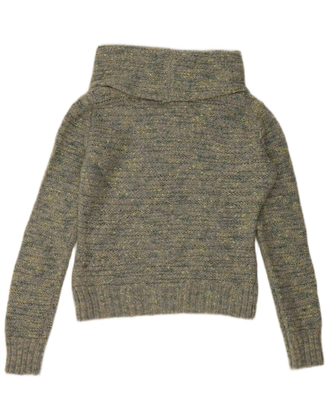 Orsay Dame Roll Neck Jumper Sweater UK 14 Large Multicolored Flecked