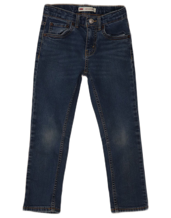 Levi's Girls 512 Slim Tapered Jeans 5-6 år W20 L19 Blå Bomuld