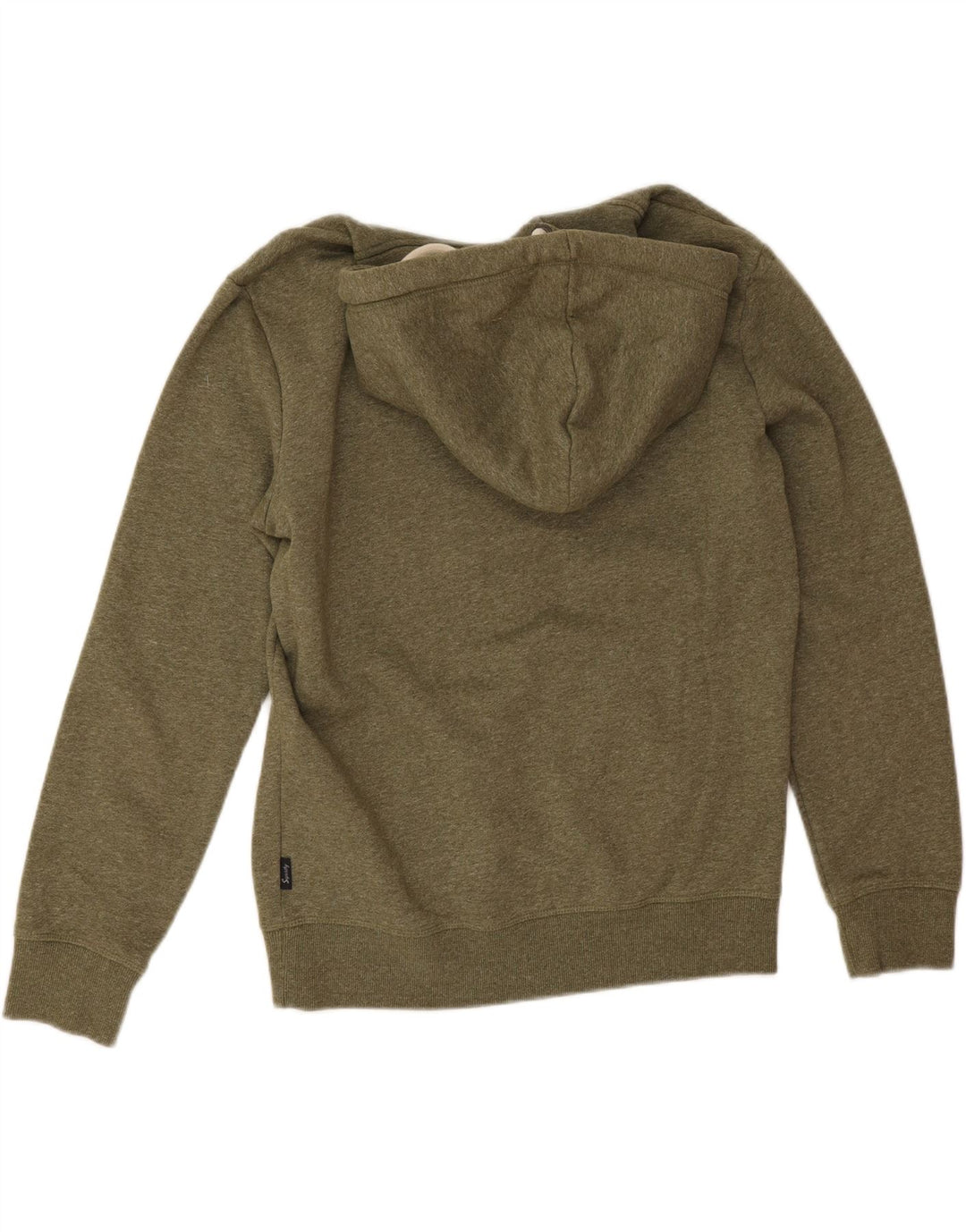 Superdry Grafisk hættetrøje til mænd Medium Khaki Flecked Bomuld