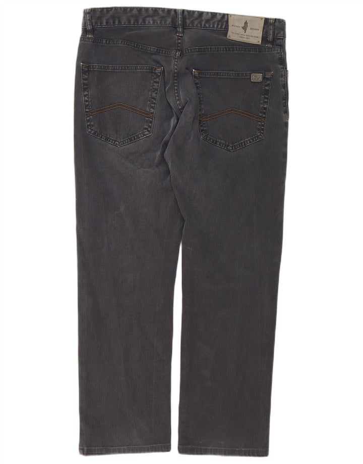 Marlboro Classics Herre lige Regular Fit Casual Bukser W32 L27 Grå