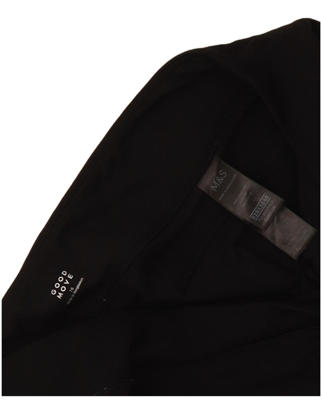 Marks & Spencer Træningsdragt til kvinder Joggers UK 16 Large Black