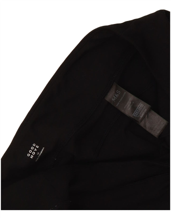Marks & Spencer Træningsdragt til kvinder Joggers UK 16 Large Black