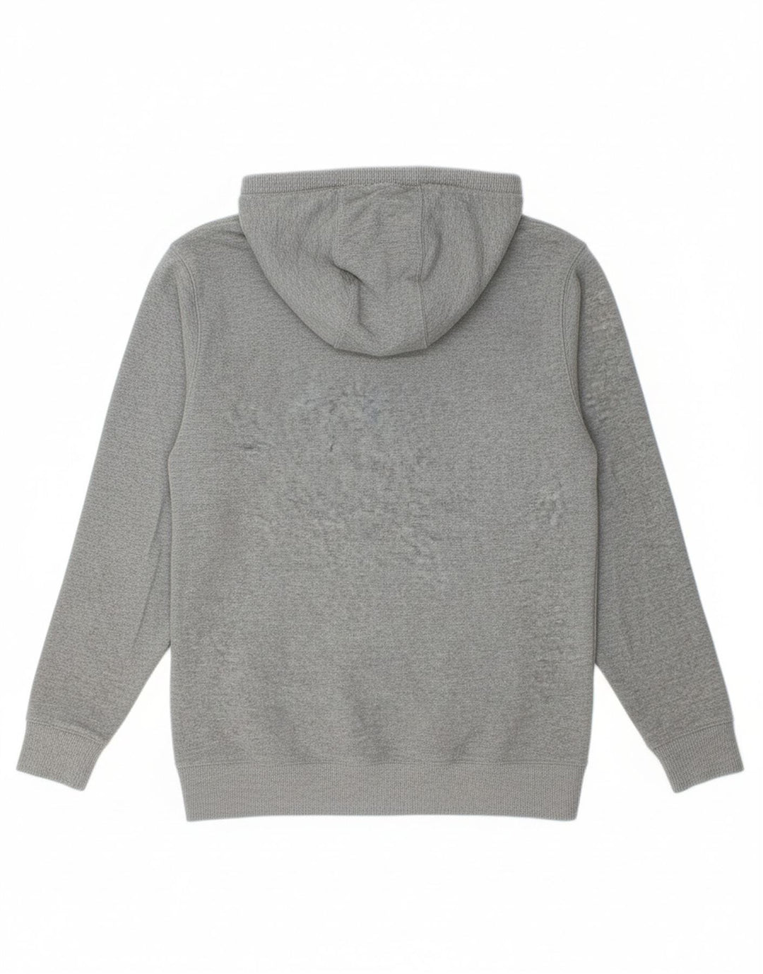 VANS Mens Graphic Hoodie Jumper XS Grey Cotton