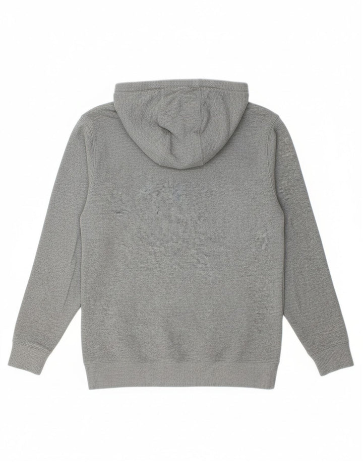 VANS Mens Graphic Hoodie Jumper XS Grey Cotton