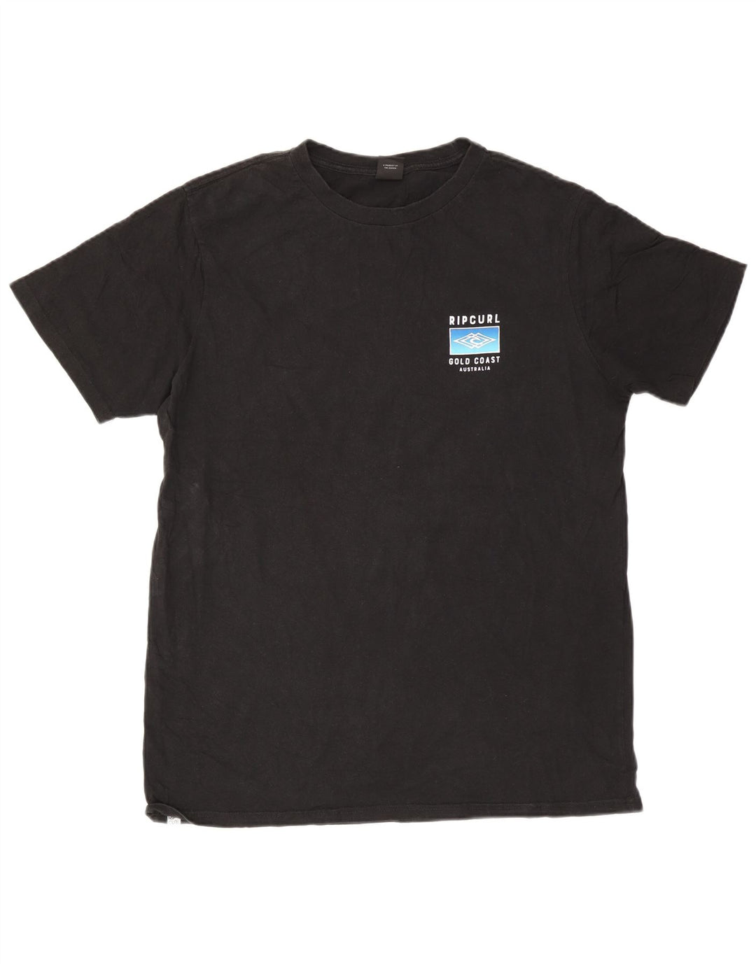Rip Curl Herre Relaxed Fit T-Shirt Top Stor Sort