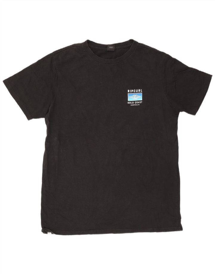 Rip Curl Herre Relaxed Fit T-Shirt Top Stor Sort