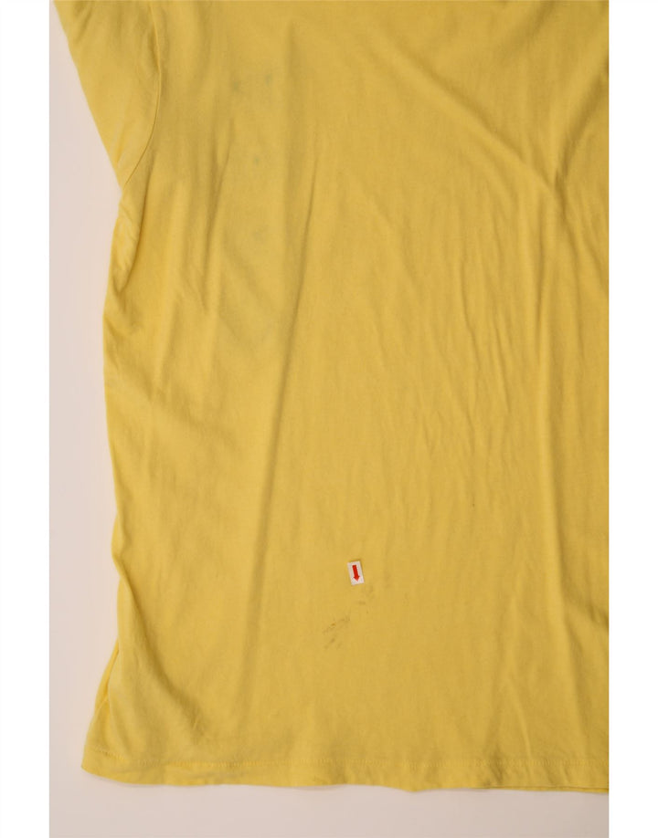 AEROPOSTALE Mens Graphic T-Shirt Top Medium Yellow Cotton Vintage Aeropostale and Second-Hand Aeropostale from Messina Hembry 