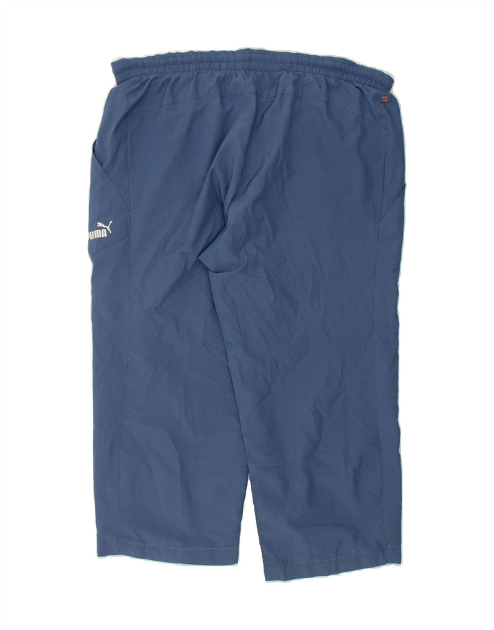 PUMA Mens Capri Tracksuit Trousers XL Blue Polyester Vintage Puma and Second-Hand Puma from Messina Hembry 