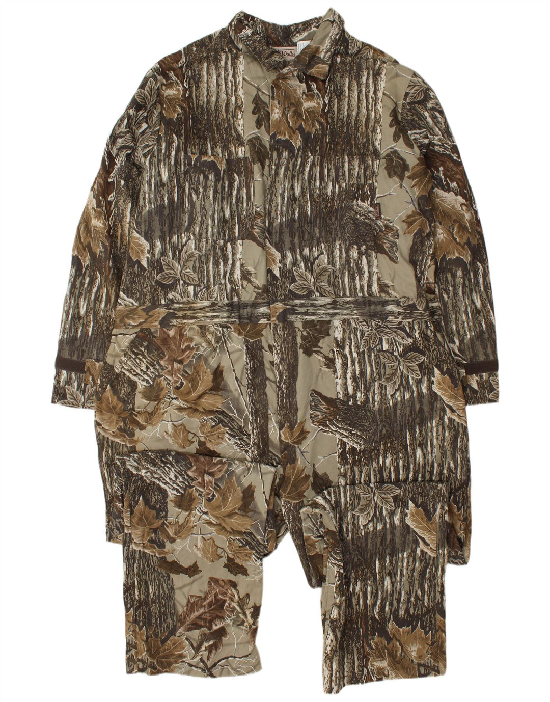 Vægge Herre Høj Jumpsuit 3XL Khaki Camouflage Bomuld