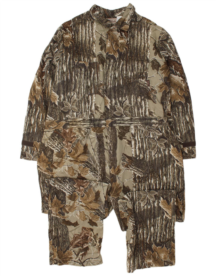 Vægge Herre Høj Jumpsuit 3XL Khaki Camouflage Bomuld