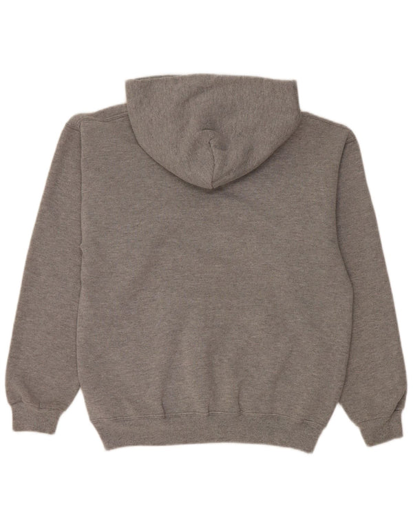 Russell Athletic Boys Hoodie Jumper 14-15 år Stor Grå Polyester