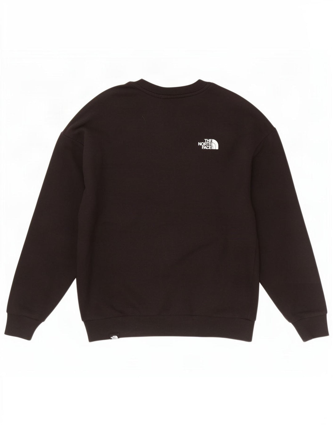 The North Face Dame Grafisk Sweatshirt Jumper UK 14 Medium Sort Bomuld