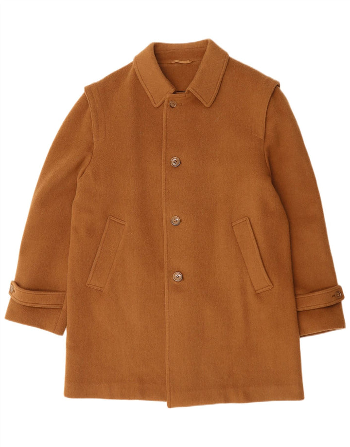 Herno Herre Overfrakke EU 50 Stor Beige Uld