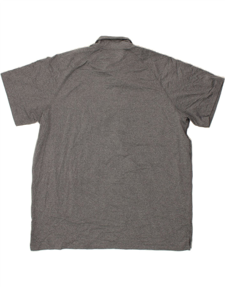 EDDIE BAUER Mens Polo Shirt XL Grey Vintage Eddie Bauer and Second-Hand Eddie Bauer from Messina Hembry 