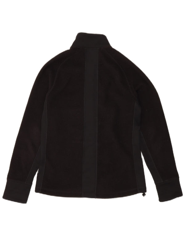 ASICS Fleecejakke til kvinder UK 10 Lille sort polyester