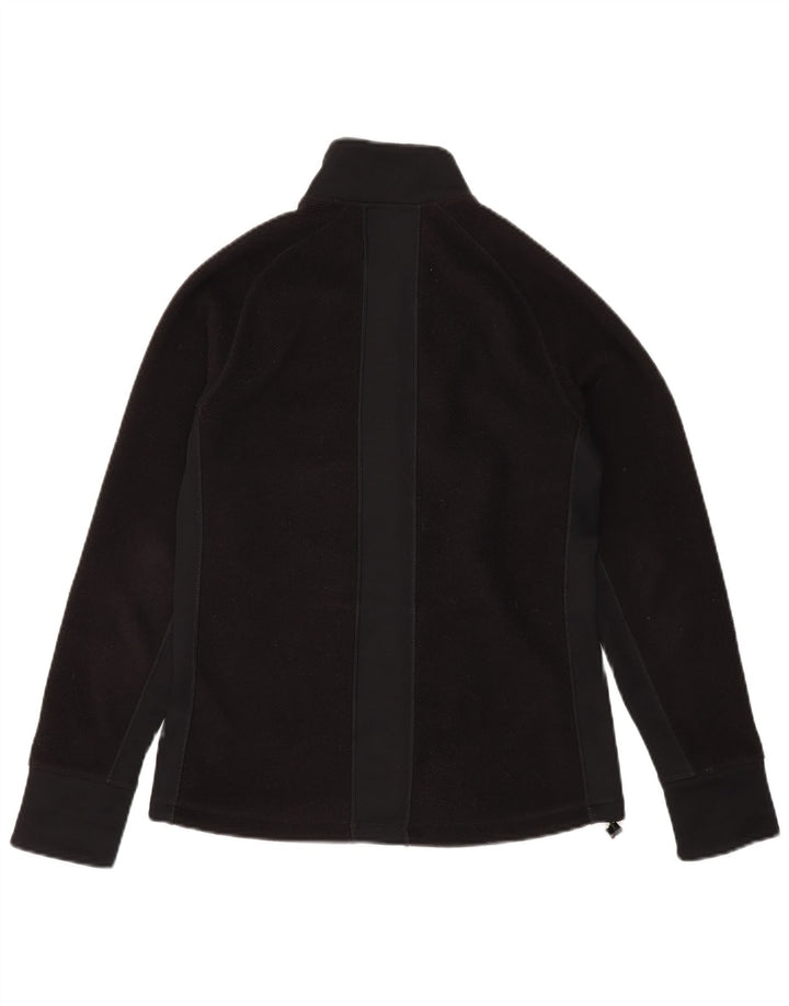 ASICS Fleecejakke til kvinder UK 10 Lille sort polyester