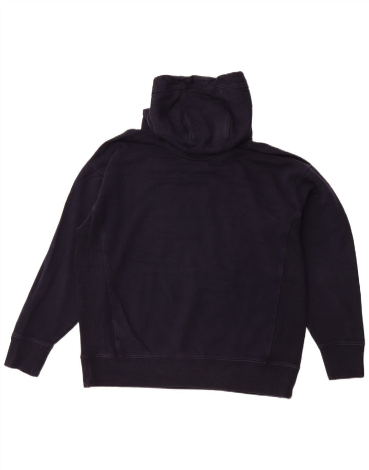 GANT Herre Relaxed Fit Hoodie Jumper XL Marineblå Bomuld