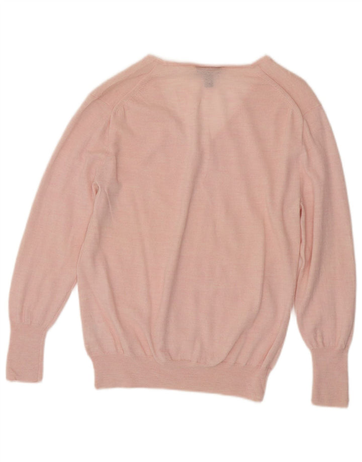J. Crew Dame V-hals sweater UK 14 Large Pink