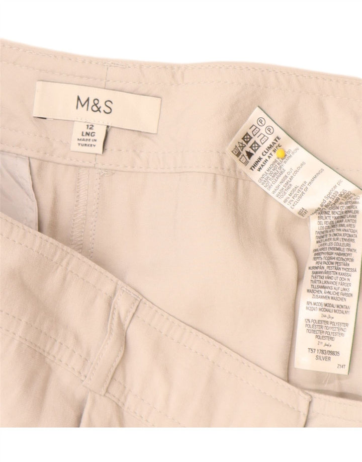 Marks & Spencer Joggers Cargo Bukser til kvinder UK 12 Medium W30 L32 Grå