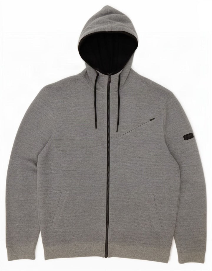Barbour Hættetrøje med lynlås til mænd Stor grå polyester