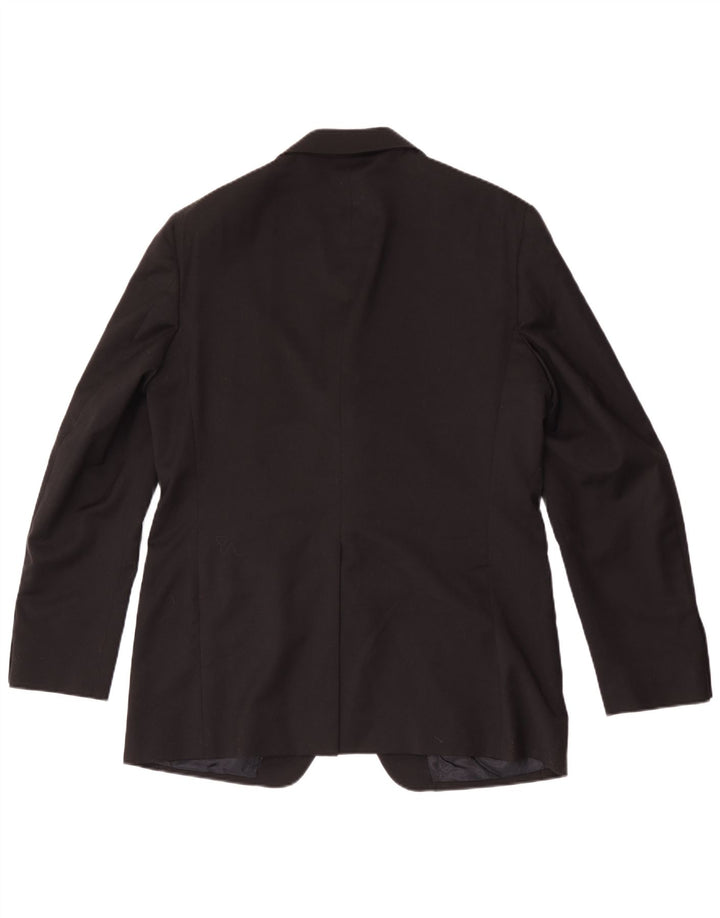 Ferre Herre 3-knaps blazerjakke IT 52 XL Sort Uld