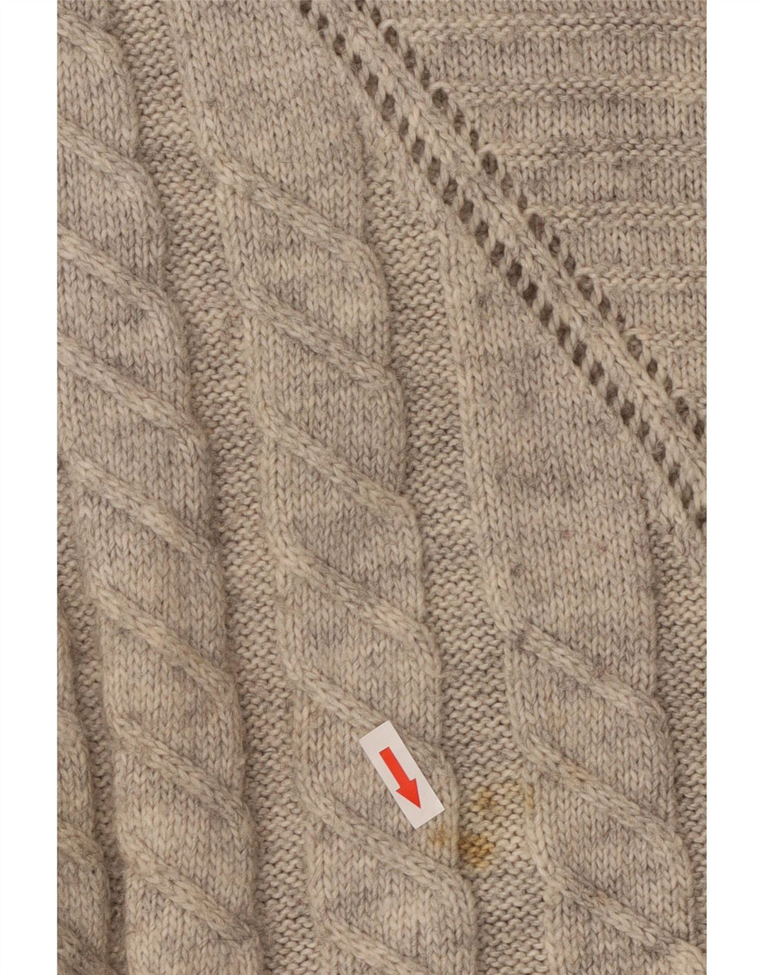 Superdry dametrøje med 3/4 ærmer med rullehals, UK 16, stor grå