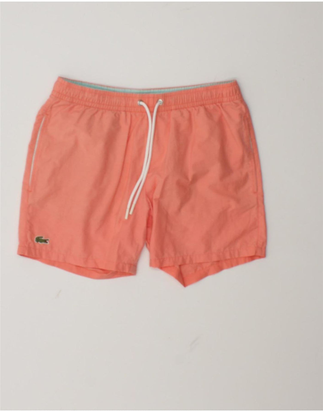 Lacoste Badeshorts til mænd Små orange bomuld