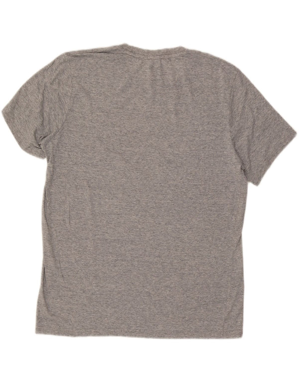 Champion Herre T-Shirt Top 2XL Grå Flecked Bomuld