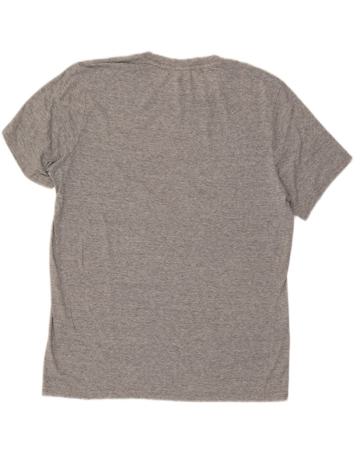 Champion Herre T-Shirt Top 2XL Grå Flecked Bomuld