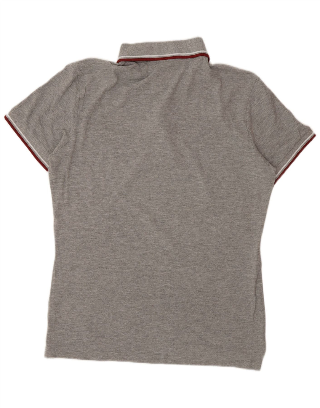 DIADORA Mens Polo Shirt Medium Grey Cotton