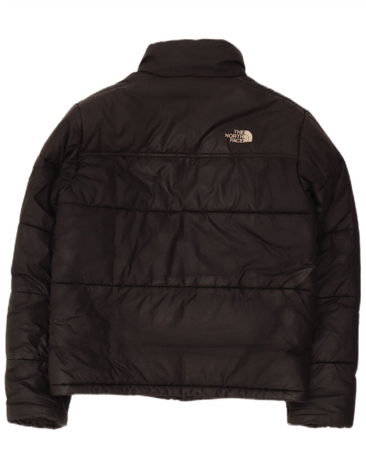 The North Face Herre polstret jakke UK 36 Lille sort polyester