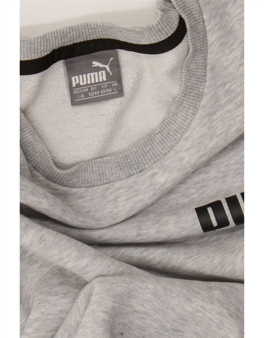 Puma Sweatshirt til mænd, stor grå