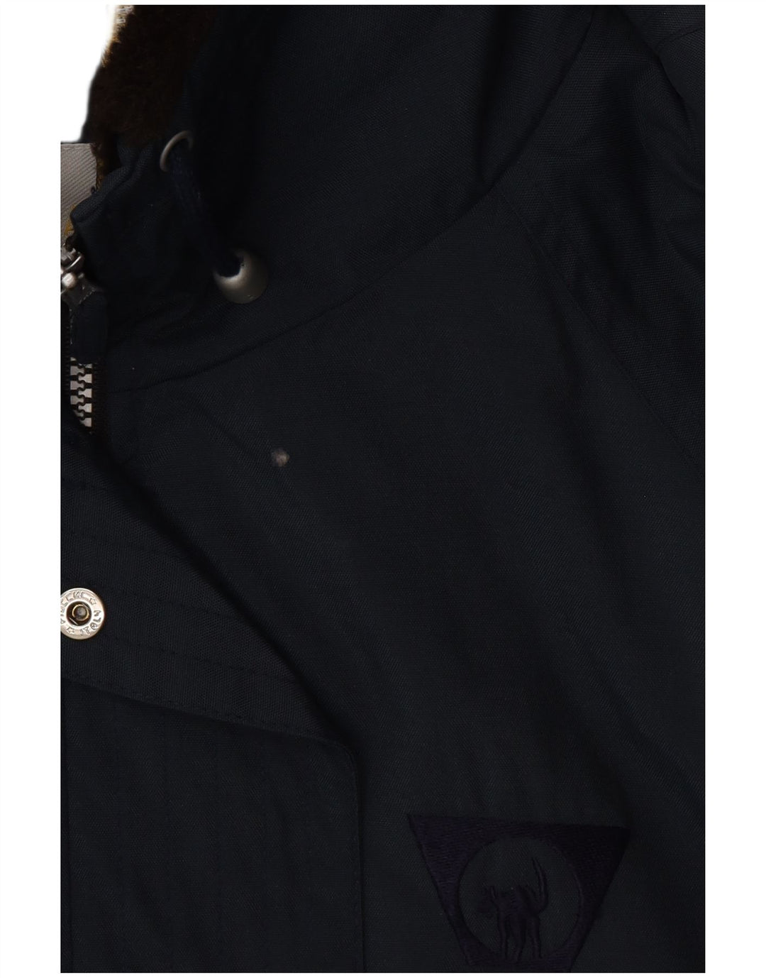 CIESSE PIUMINI Dame Oversized Windbreaker Jacket Størrelse 48 Large Navy Blue