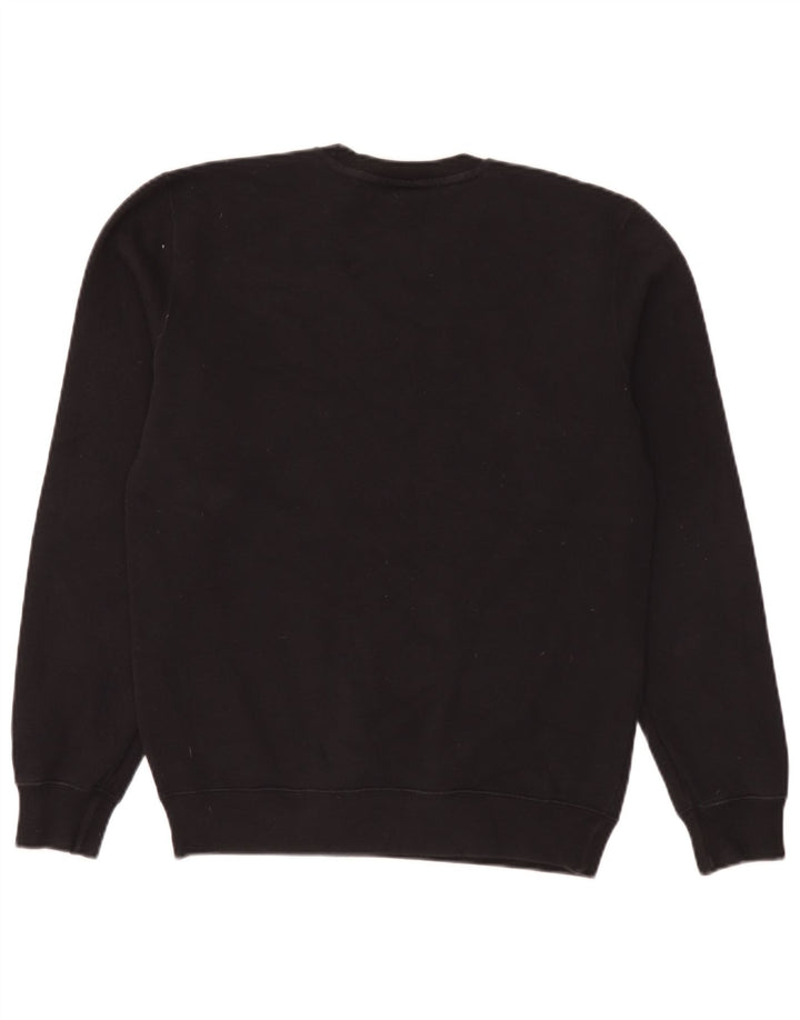 Champion Herre Sweatshirt Jumper Lille Sort Bomuld