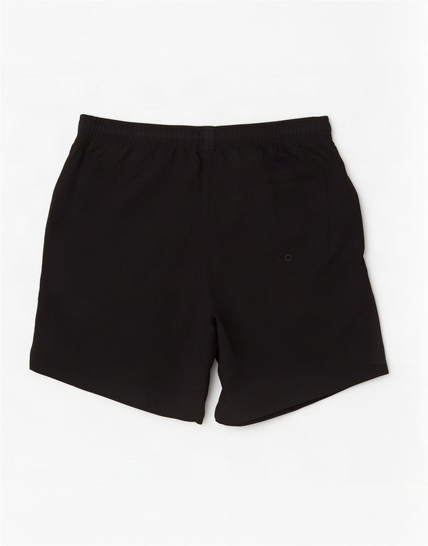 Mossimo Herre grafiske svømmeshorts Stor sort nylon