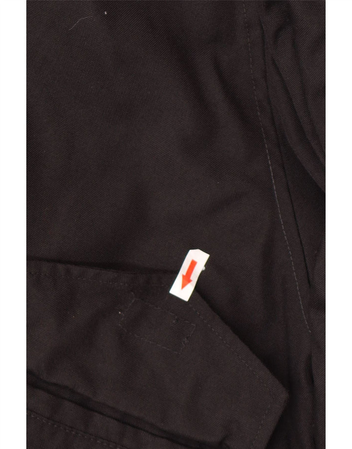 Woolrich Herre Hooded Windbreaker Jacket UK 40 Large Black