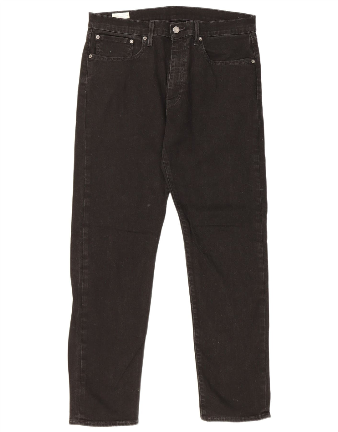 Levi's Herre 502 tilspidsede jeans W34 L32 Sort