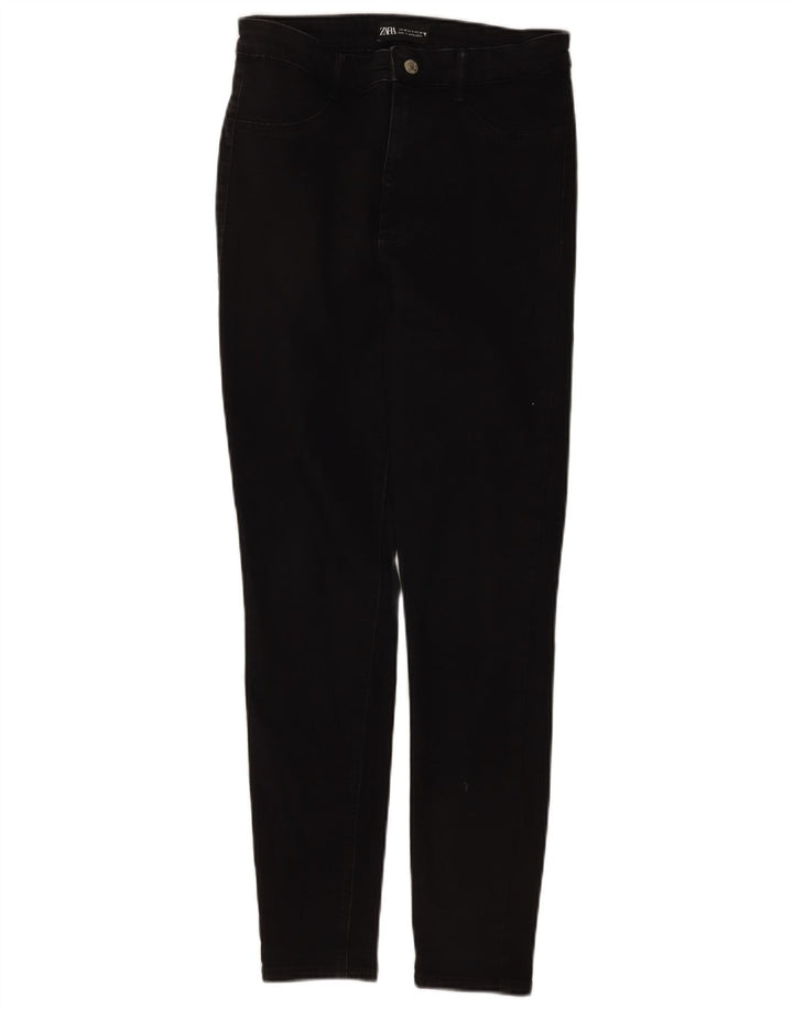 Zara Dame Skinny Jeans EU 40 Medium W30 L28 Sort