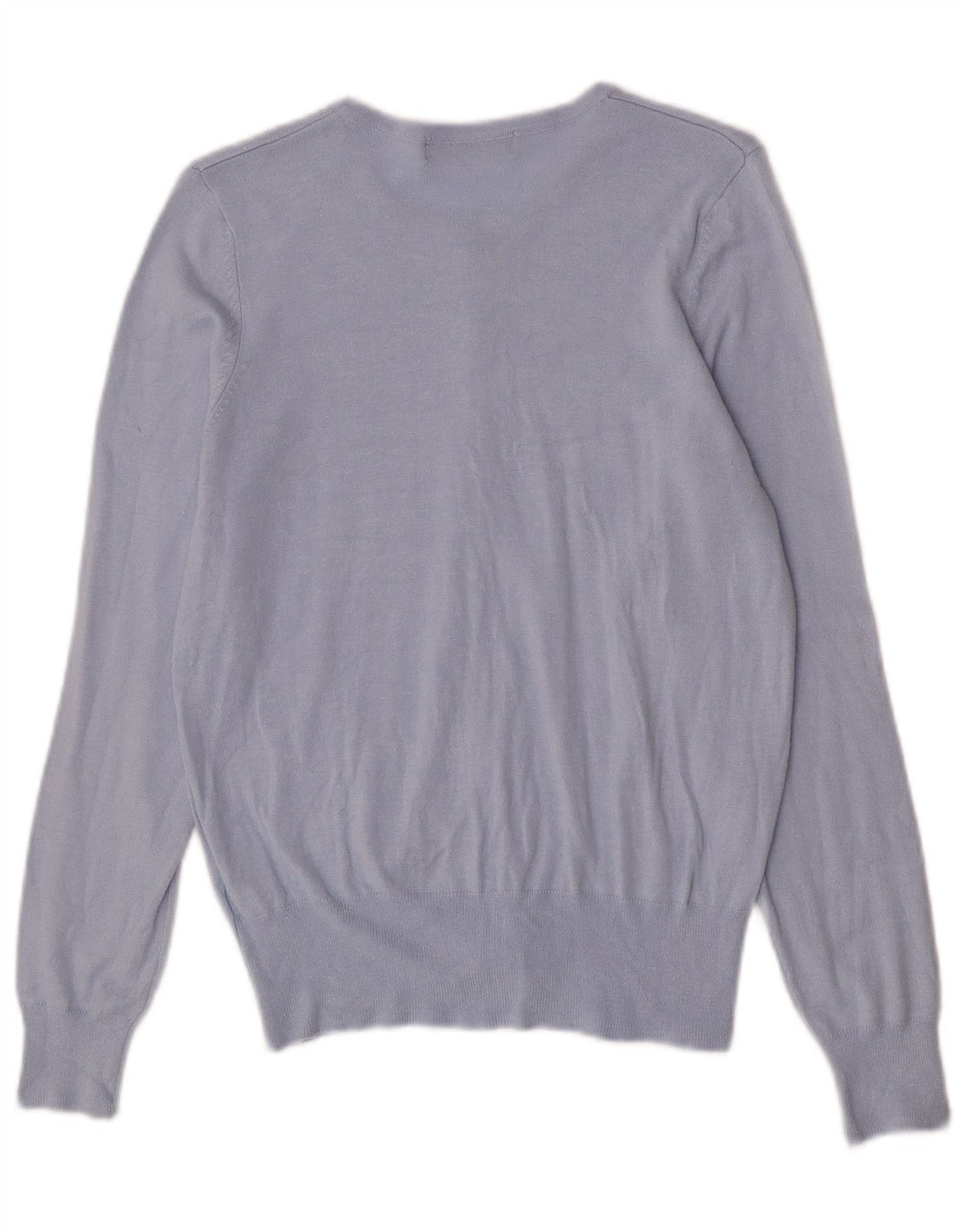 Marks & Spencer dame cardigan sweater UK 14 Medium Blue Viscose