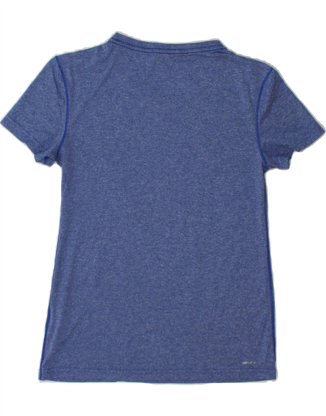 ADIDAS Womens Climalite T-Shirt Top UK 8/10 Small Blue Polyester Vintage Adidas and Second-Hand Adidas from Messina Hembry 