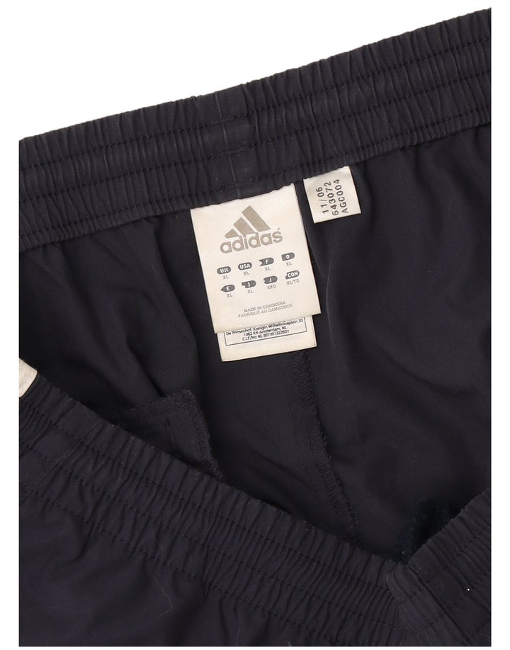 Adidas Herre Capri Træningsdragt Bukser XL Navy Blue Polyester