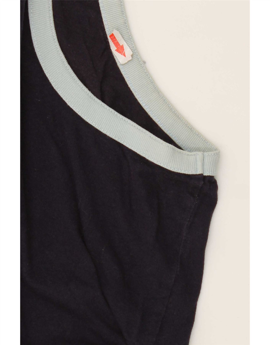 Puma Dame Grafisk Vest Top UK 12 Medium Navy Blue